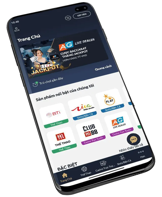 Máy đánh bạc J88VIP1 hiển thị giao diện game nổ hũ hiện đại